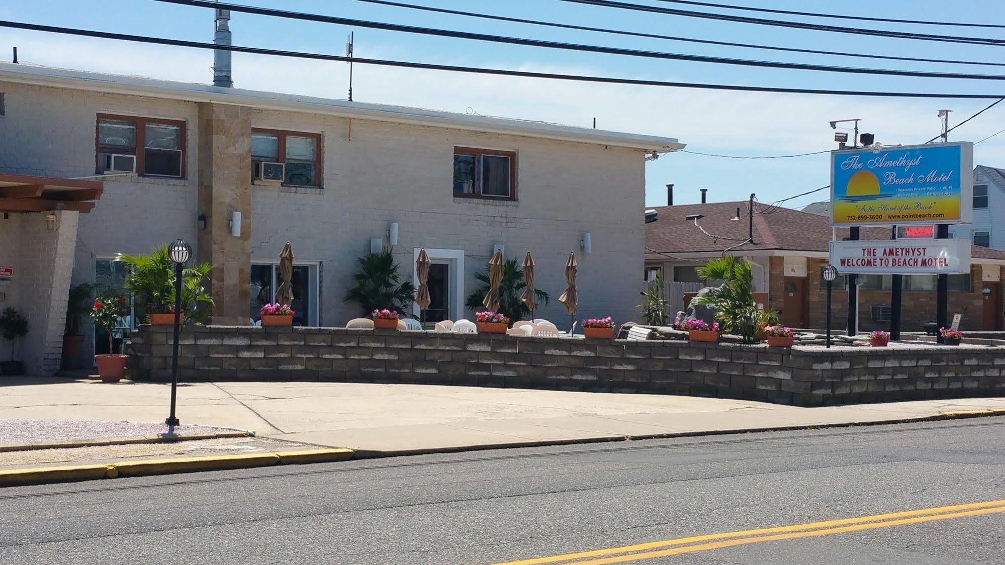 The Amethyst Beach Motel Point Pleasant Beach Exterior photo