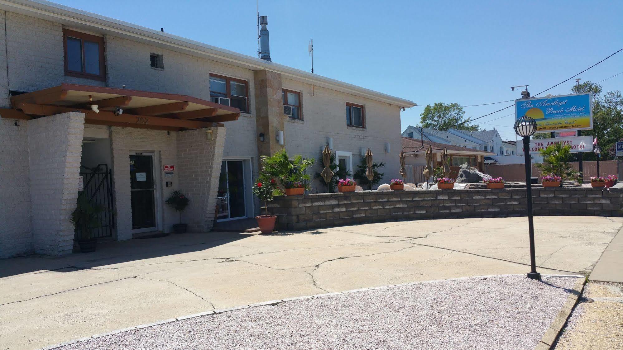 The Amethyst Beach Motel Point Pleasant Beach Exterior photo